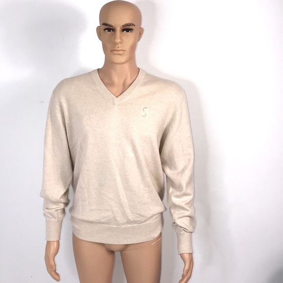 Peter Millarv-neck large cashmere sweater